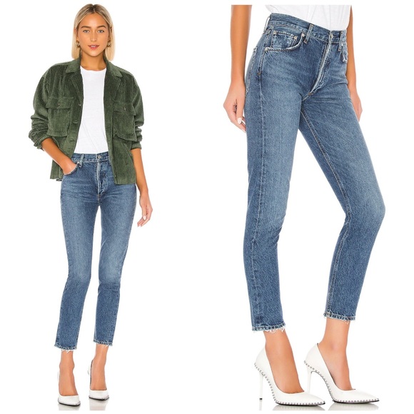 Agolde Denim - AGOLDE Jamie High Rise Jeans in BLITHE SIZE 30